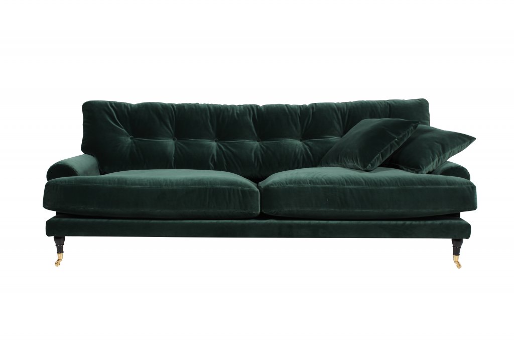 soffa-gron-sammet