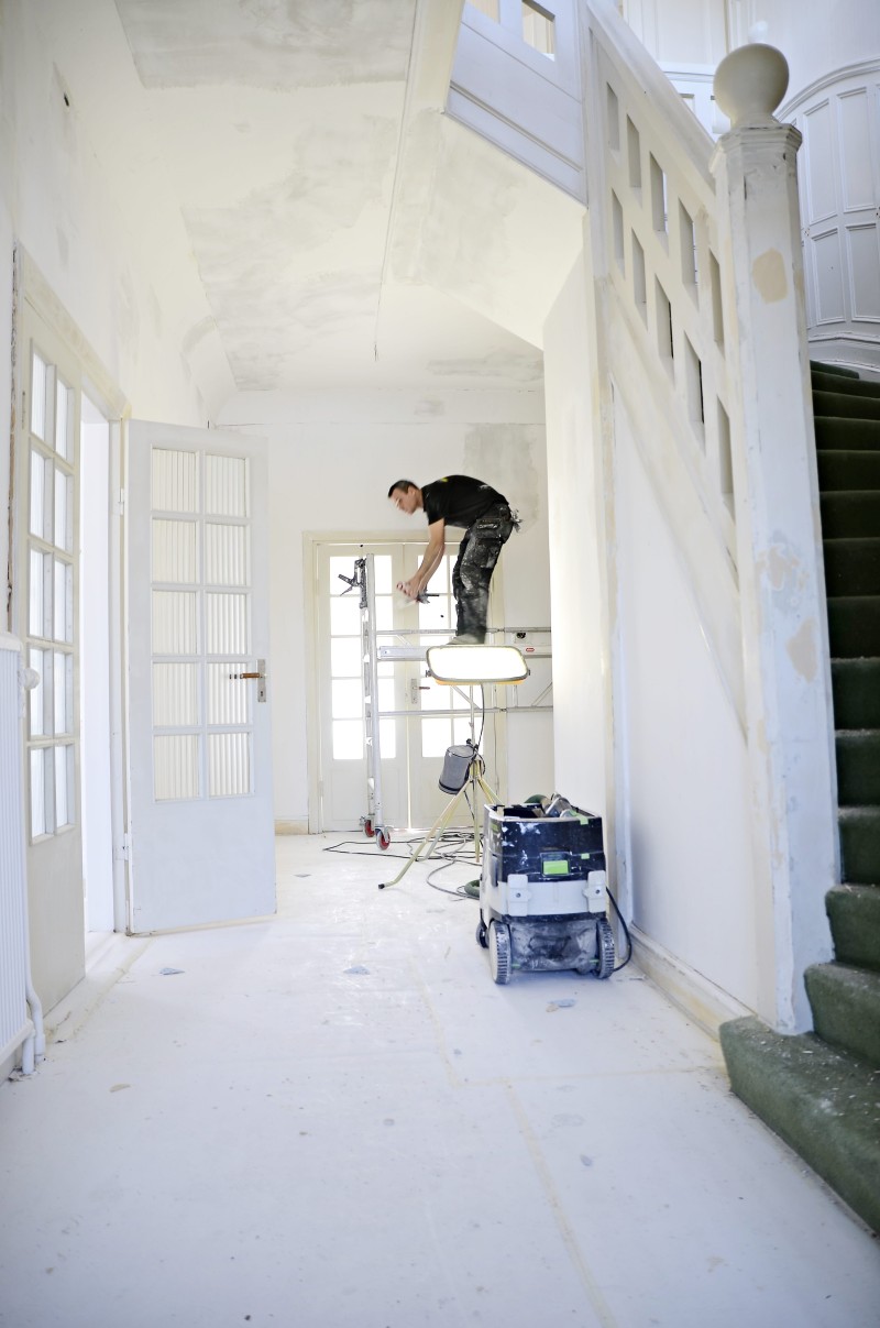 inre hallen renovering